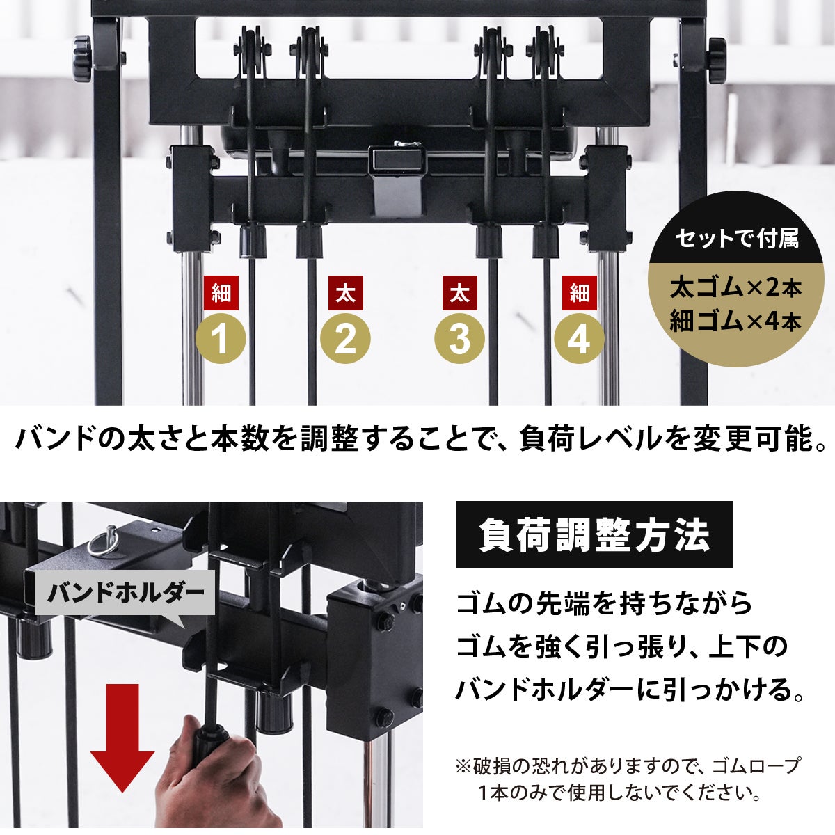 アシスト付チンニングスタンド 懸垂器具 ブラック LE-CSA200