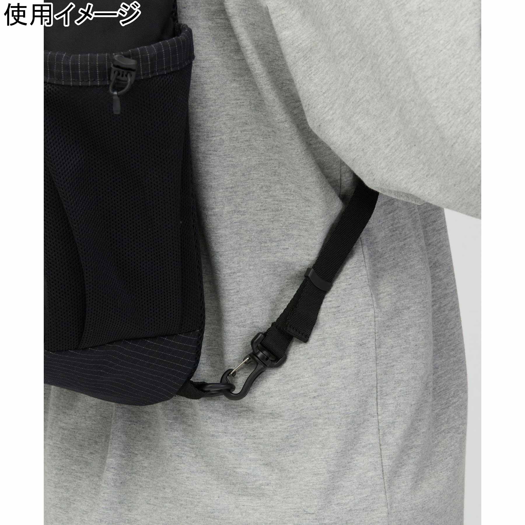 グリッド スリングバッグ Grid Sling Bag ボディバッグ ブラック